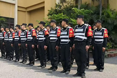 公司保安員集訓(xùn)